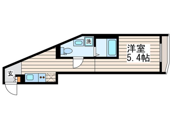 カフェック桜台の物件間取画像